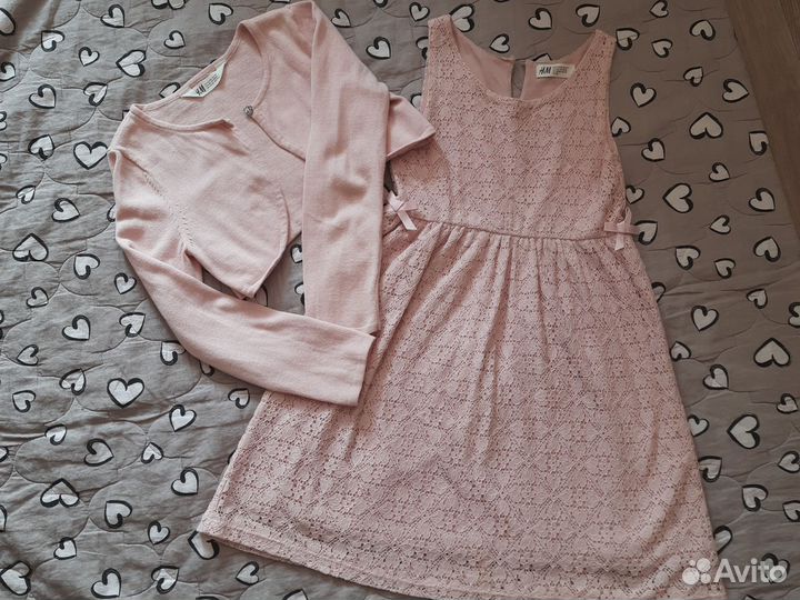 Платье и болеро H&M 122-136
