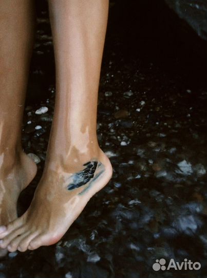 Временные переводные татуировки «море»