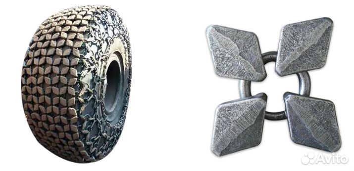 Цепи шинозащитные 21.00-35