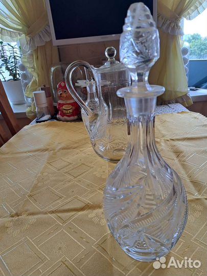 Графин хрустальный