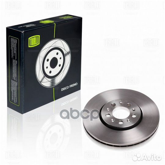 Диск тормозной перед 7,07 DF180113 Trialli