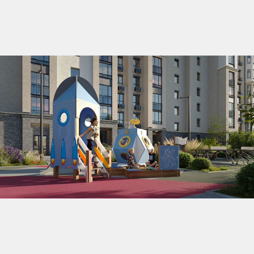 2-к. квартира, 53,8 м², 5/15 эт.