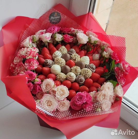 Букет из клубники Slastena57