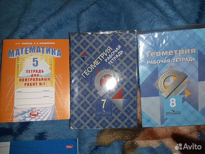 Рабочие тетради, учебники, атласы, учебные таблицы