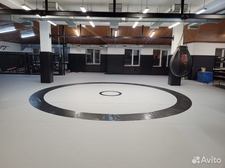 Борцовский ковер SportPanda 6х6 метров