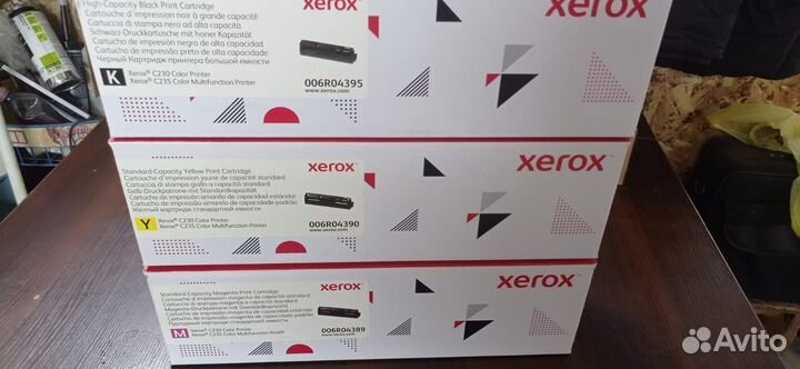 Картриджи Xerox