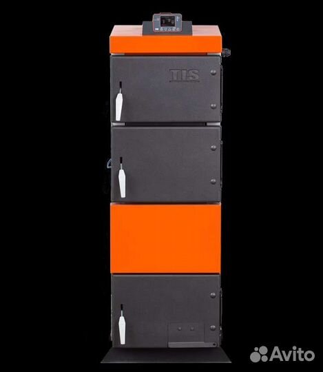 Котел твердотопливный полуавтоматический Plus TiS