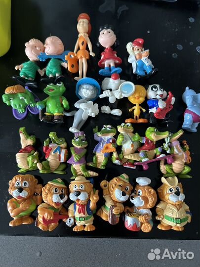 Старые игрушки Kinder Киндер