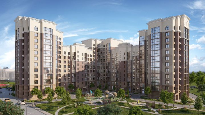 1-к. квартира, 35,7 м², 9/12 эт.