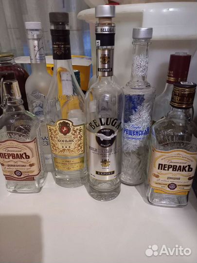 Бутылки пустые