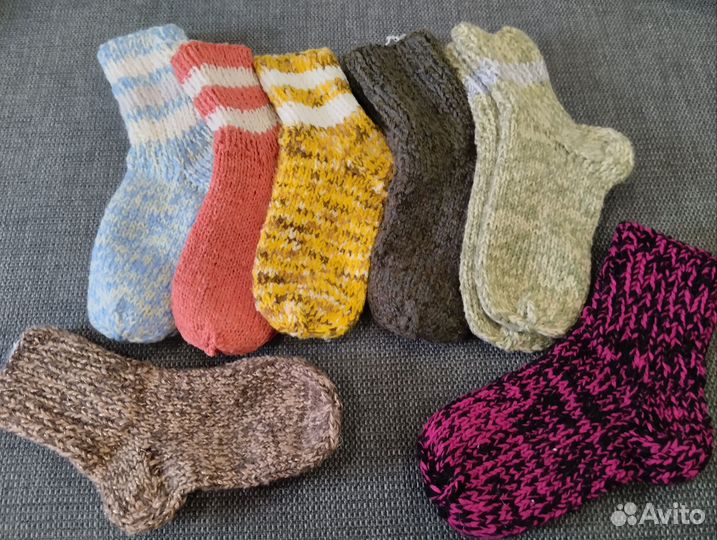 Носки вязаные ручная работа