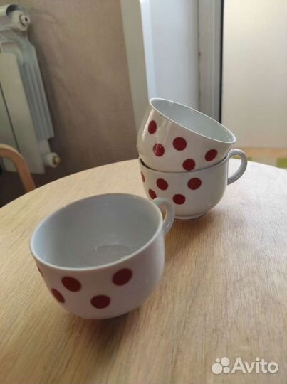 Чайные чашки СССР дулево