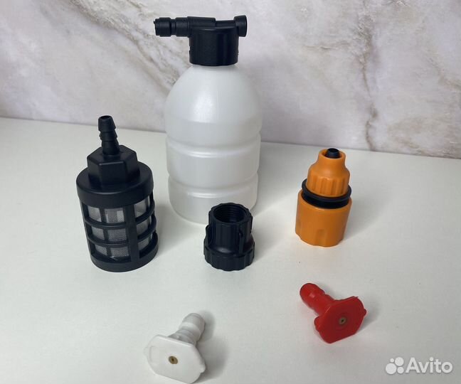 Аккумуляторная мини мойка с 2 акб