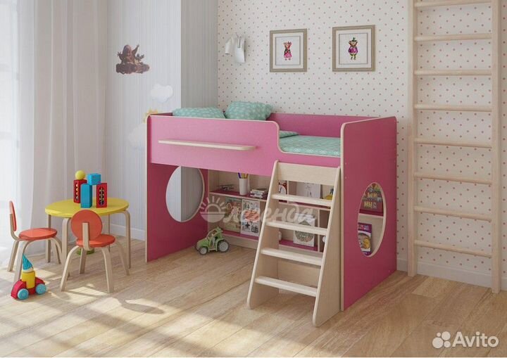 Кровать чердак