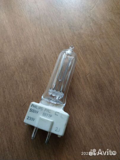 Лампа галогеновая цоколь GY 9,5