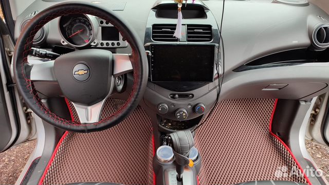 EVA коврики 3D на Chevrolet Spark с бортами