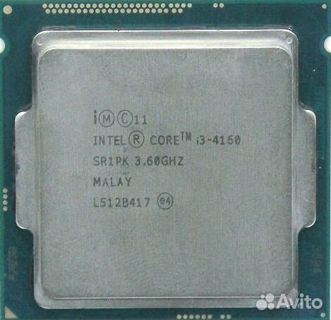 Процессор Intel Core i3-4160 3.6 Ghz S-1150