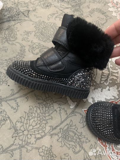 Ботинки зимние для девочки