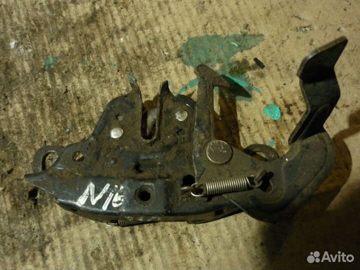 Замок капота Ниссан Альмера n16