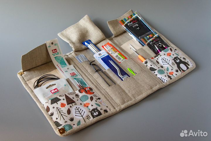 Пенал для спиц и крючков 
