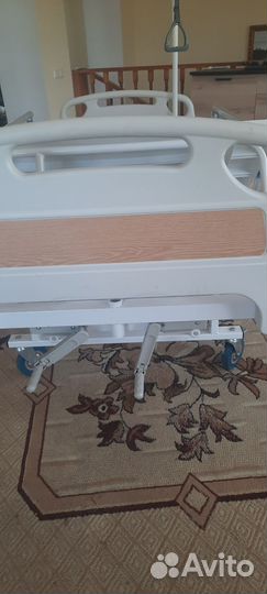Кровать для лежачего с антипролежневым матрасом