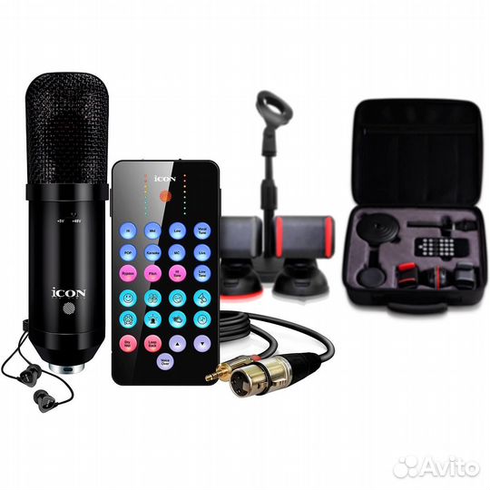 Комплект для записи iCON LivePod Plus + M4 Combo s
