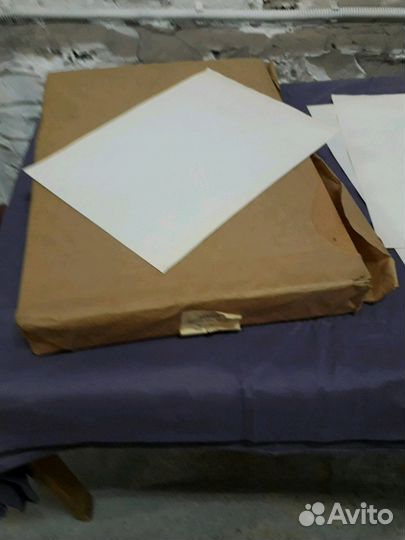 Старая писчая бумага и копирка