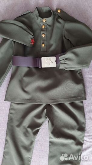 Детский военный костюм 116р