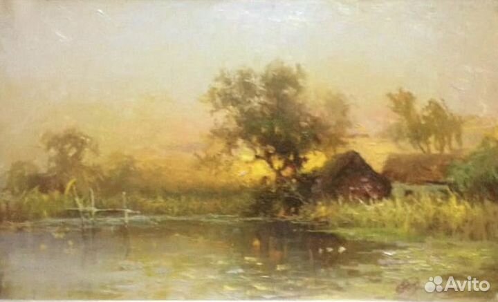 Картина маслом пейзаж