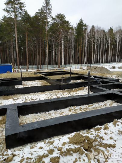 Фундамент под ключ, бетонные работы