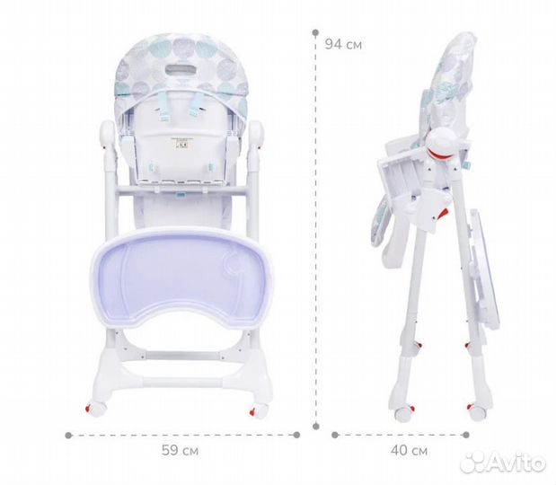 Детский стульчик для кормления Forest Lunes