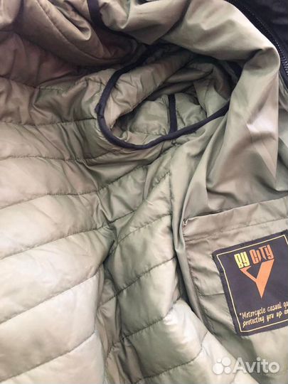 Мотокуртка bycity мужская,кожа