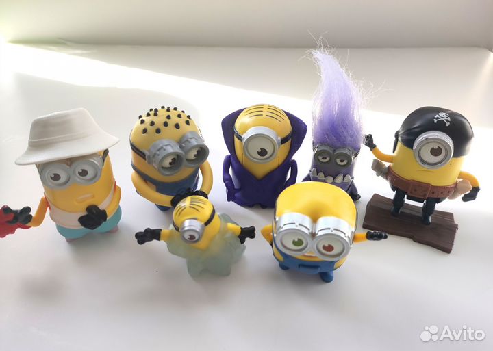 Миньоны из макдональдса набор