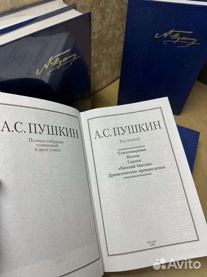 Псс Пушкина в 2х томах опт