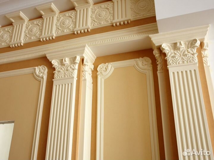 Гипсовые пилястры