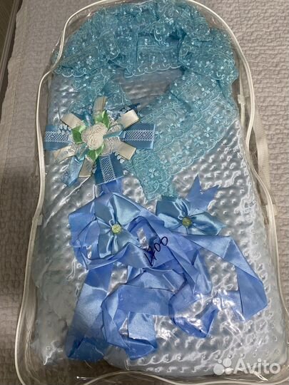 Детское одеяло на выписку