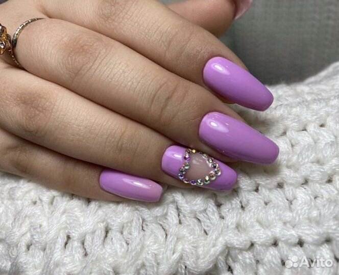 Маникюр, Гель-лак, Наращивание