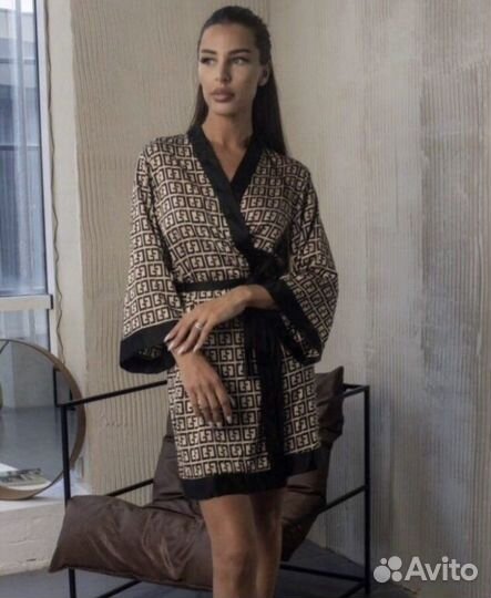 Халат трендовый новый