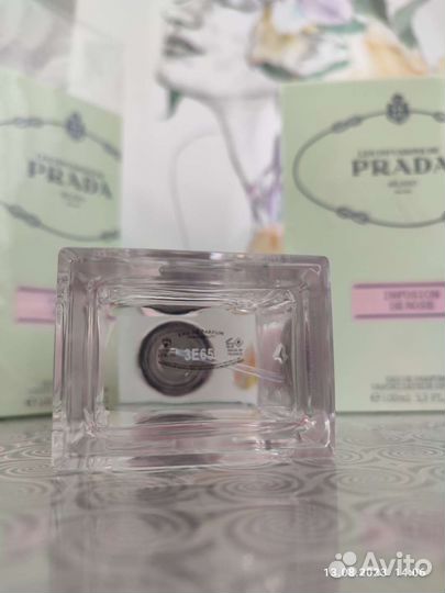 Парфюмерная вода prada infusion DE rose