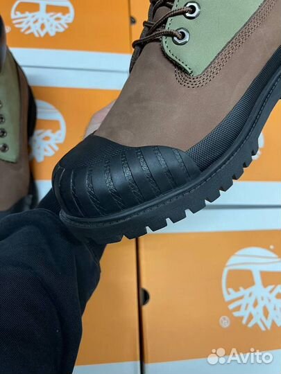 Timberland 6 Inch Rubber Toe Boots