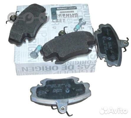 Renault 410602192R Колодки тормозные передние rena