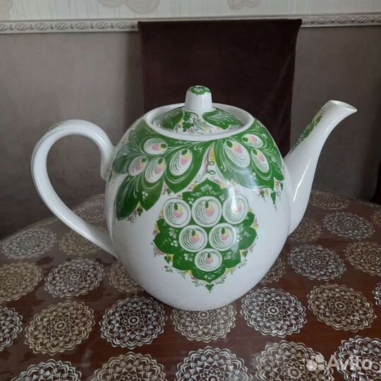 Чайник заварочный фарфоровый СССР