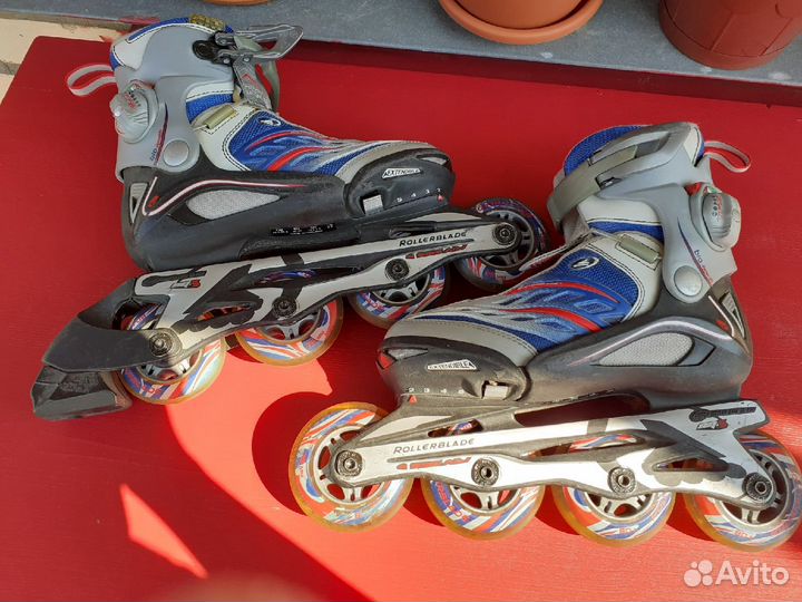 Роликовые коньки rollerblade раздвижные с 32 по 37