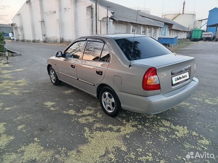 Hyundai Accent 1.5 AT, 2007, 155 000 км