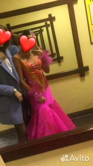 Платье для бальных танцев (стандарт)