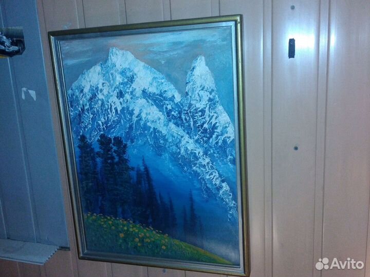 Картина рельефная