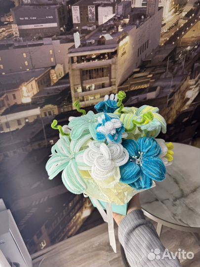 Плюшевые цветы