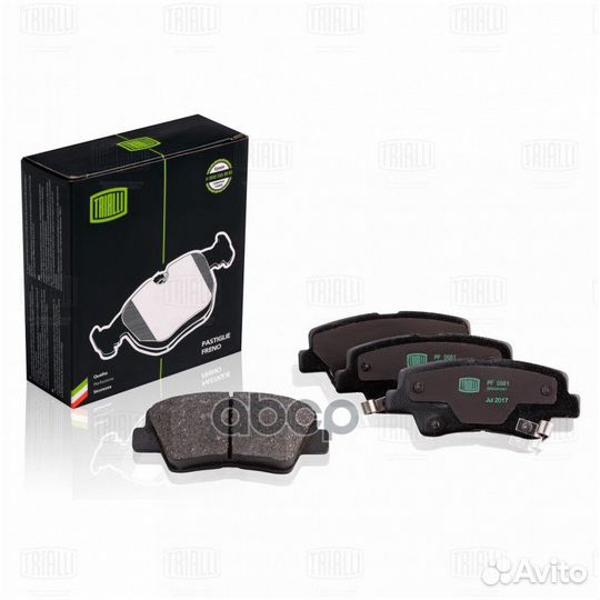 Колодки тормозные дисковые зад BD-3620;BD-3