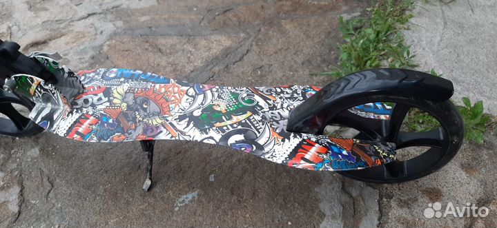 Самокат детский двухколесный бу