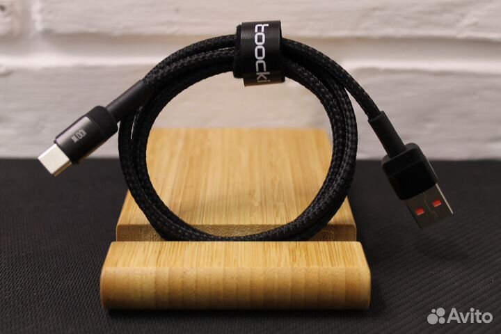 Зарядный кабель быстрая зарядка 100W Type-A Type-C